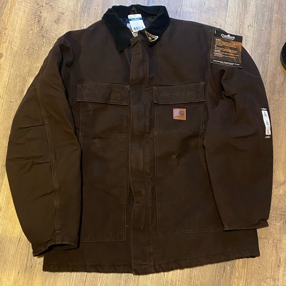 *NWT* Carhartt Men's Sandstone Arctic Quilt Lined Winter Coat